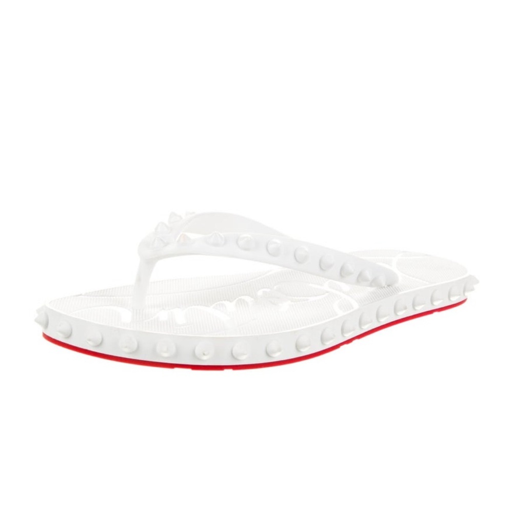 Christian Louboutin flip-flops
